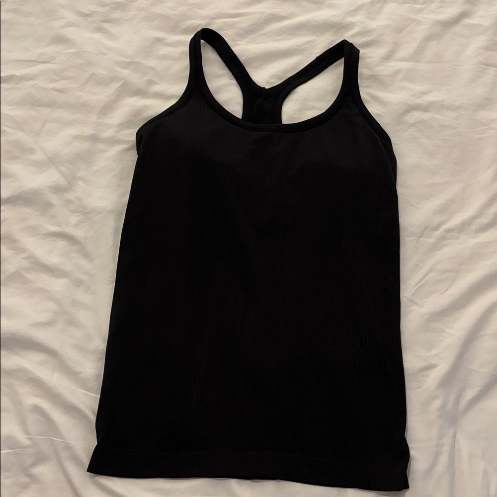 Lululemon. Like New Black Racerback Tank Top
